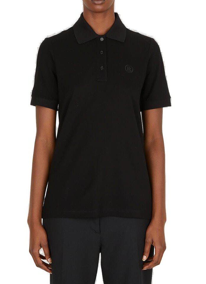 Burberry Logo Embroidered Polo Shirt商品第1张图片规格展示