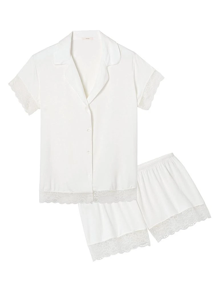 商品Eberjey|Malou 2-Piece Pajama Set,价格¥1092,第1张图片
