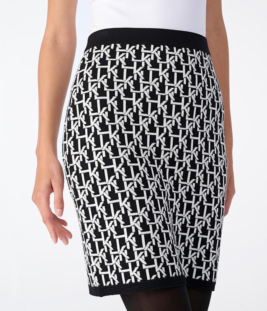 商品Karl Lagerfeld Paris|MONOGRAM LOGO MINI SKIRT,价格¥517,第5张图片详细描述