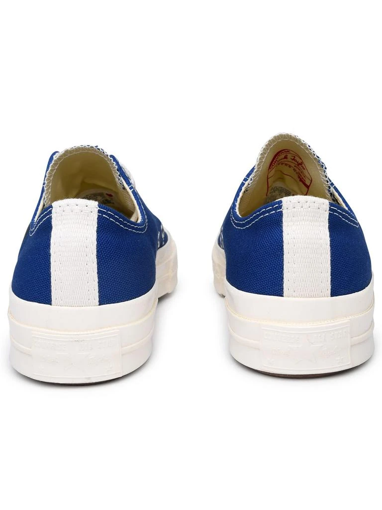 商品Comme des Garcons|Blue Canvas Sneakers,价格¥1327,第4张图片详细描述