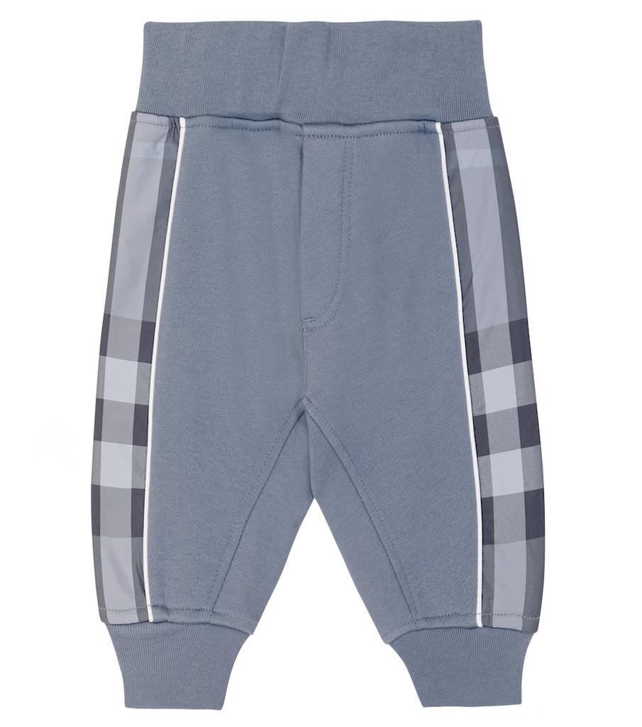 商品Burberry|Baby Graham棉质运动裤,价格¥1681,第1张图片