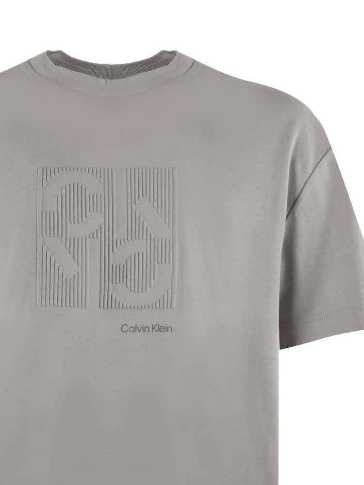 商品Calvin Klein|Calvin Klein Cotton T-shirt,价格¥698,第2张图片详细描述