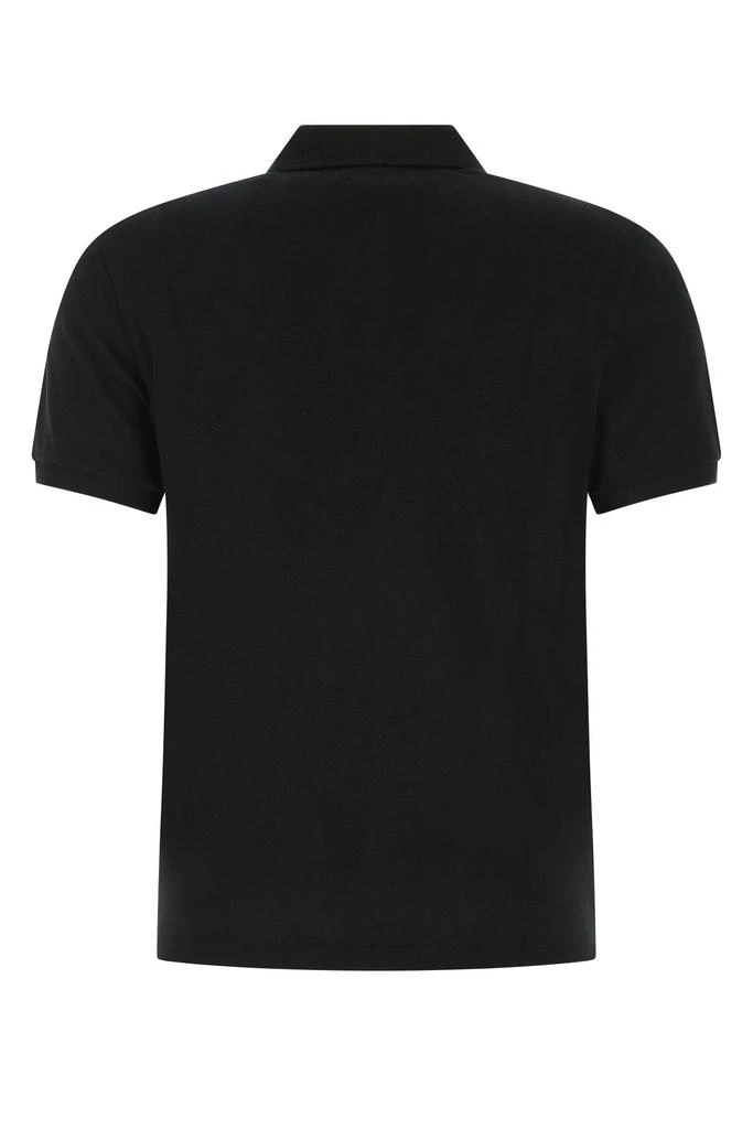 商品AMI|Black piquet polo shirt,价格¥1067,第1张图片