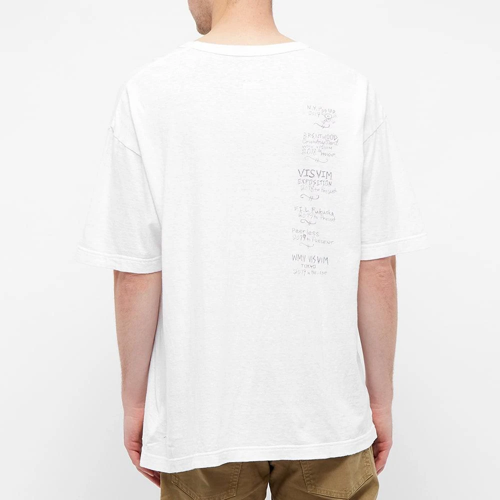 商品VisVim|Visvim Scribble Print Jumbo Tee,价格¥3259,第4张图片详细描述