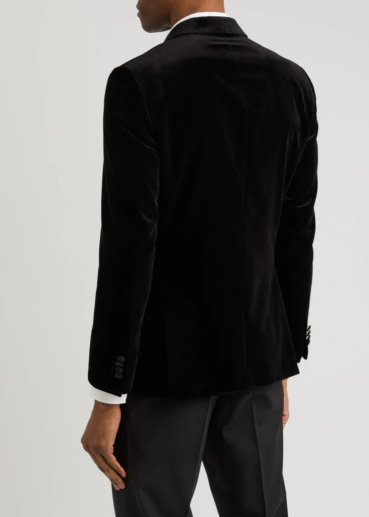 商品Hugo Boss|Hutson velvet blazer ,价格¥2583,第3张图片详细描述