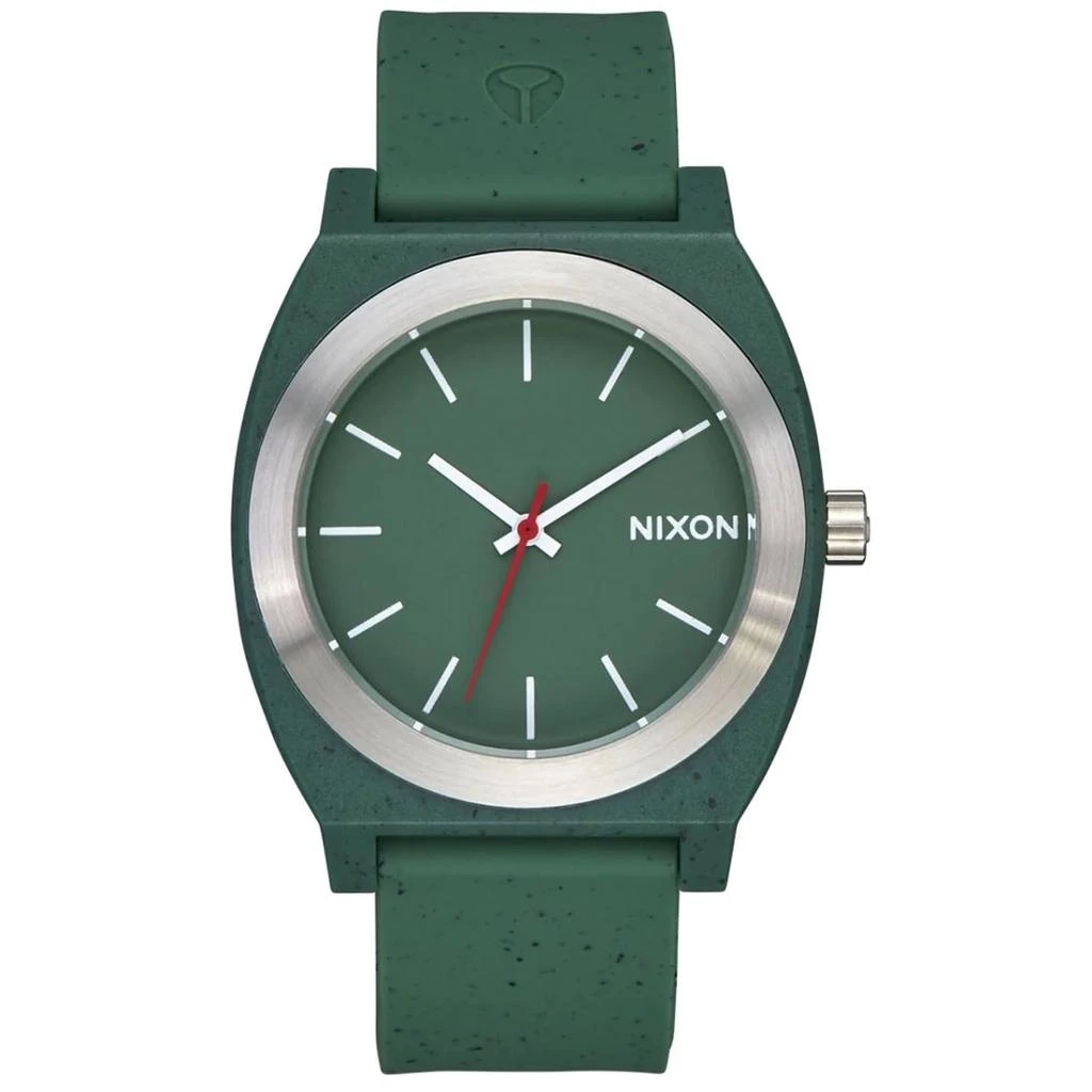 商品Nixon|Nixon Men's Time Teller Green Dial Watch,价格¥639,第1张图片