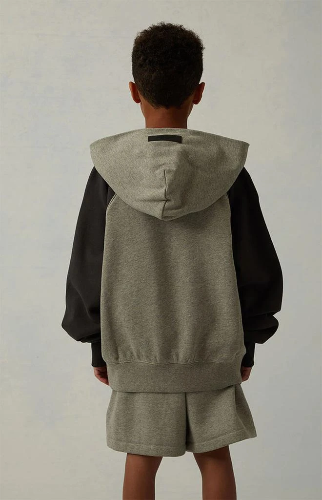 商品Essentials|Dark Oatmeal Raglan Hoodie,价格¥209,第4张图片详细描述