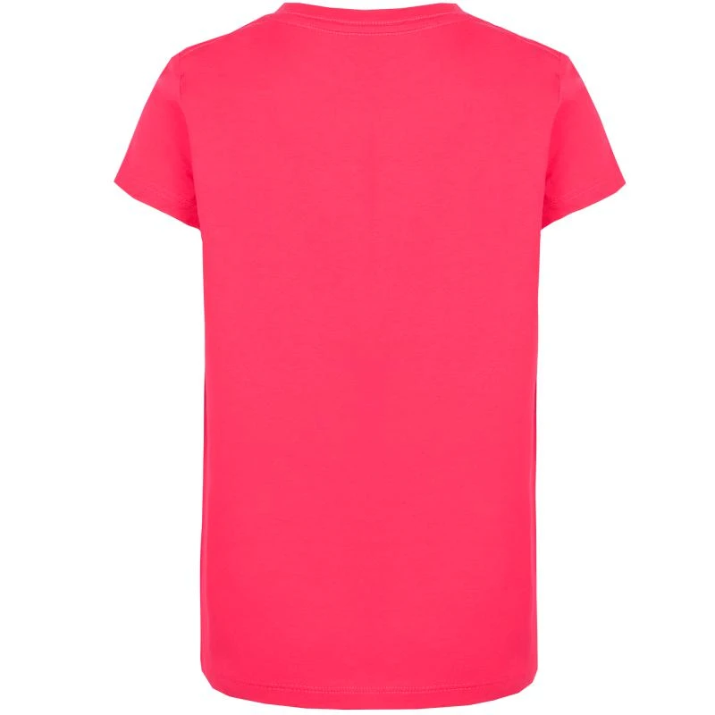 商品Ralph Lauren|Multicolor appliques logo polo cotton jersey pink t shirt,价格¥495,第2张图片详细描述