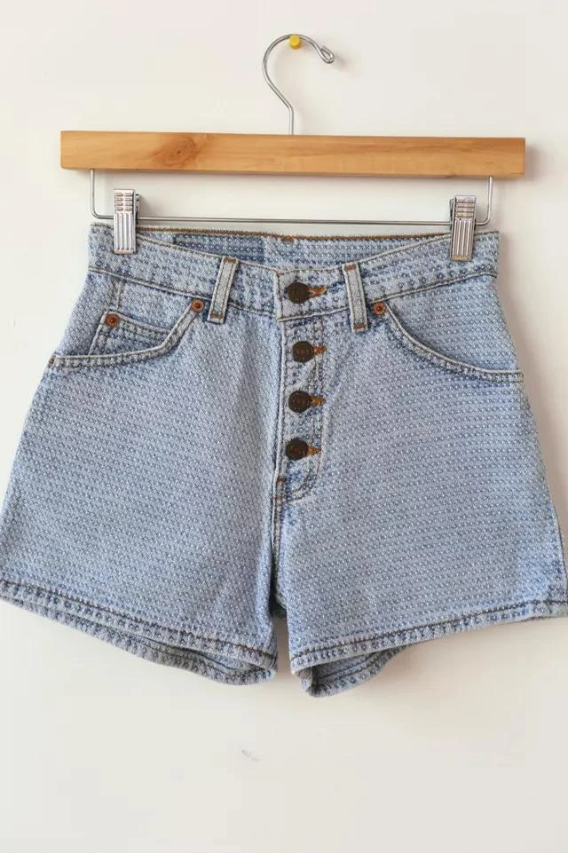 商品Levi's|Vintage Levi’s® 950 Textured Light Wash Shorts,价格¥1032,第3张图片详细描述