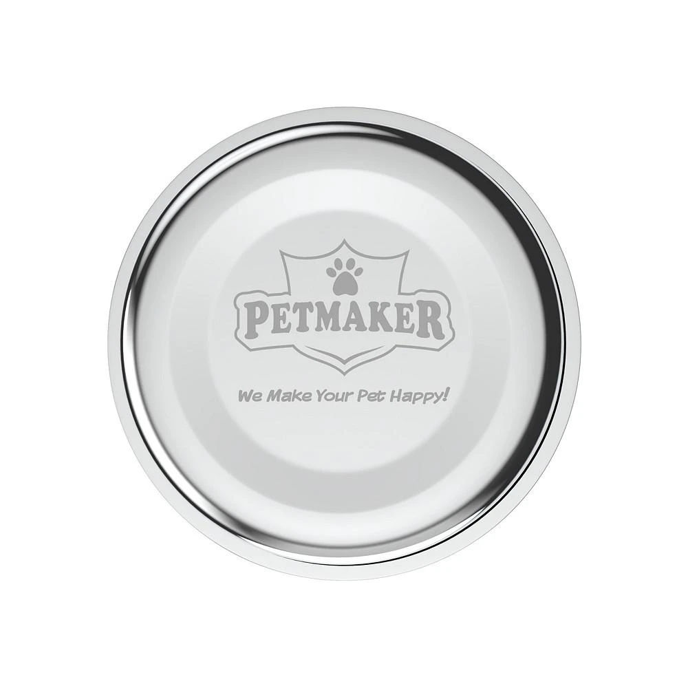 商品PetMaker|Stainless Steel Raised Food and Water Bowls - Set of 2,价格¥216,第4张图片详细描述