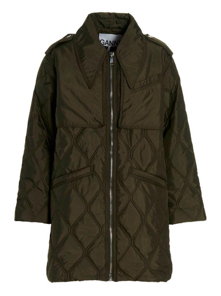 商品Ganni|Quilted jacket,价格¥1715,第1张图片