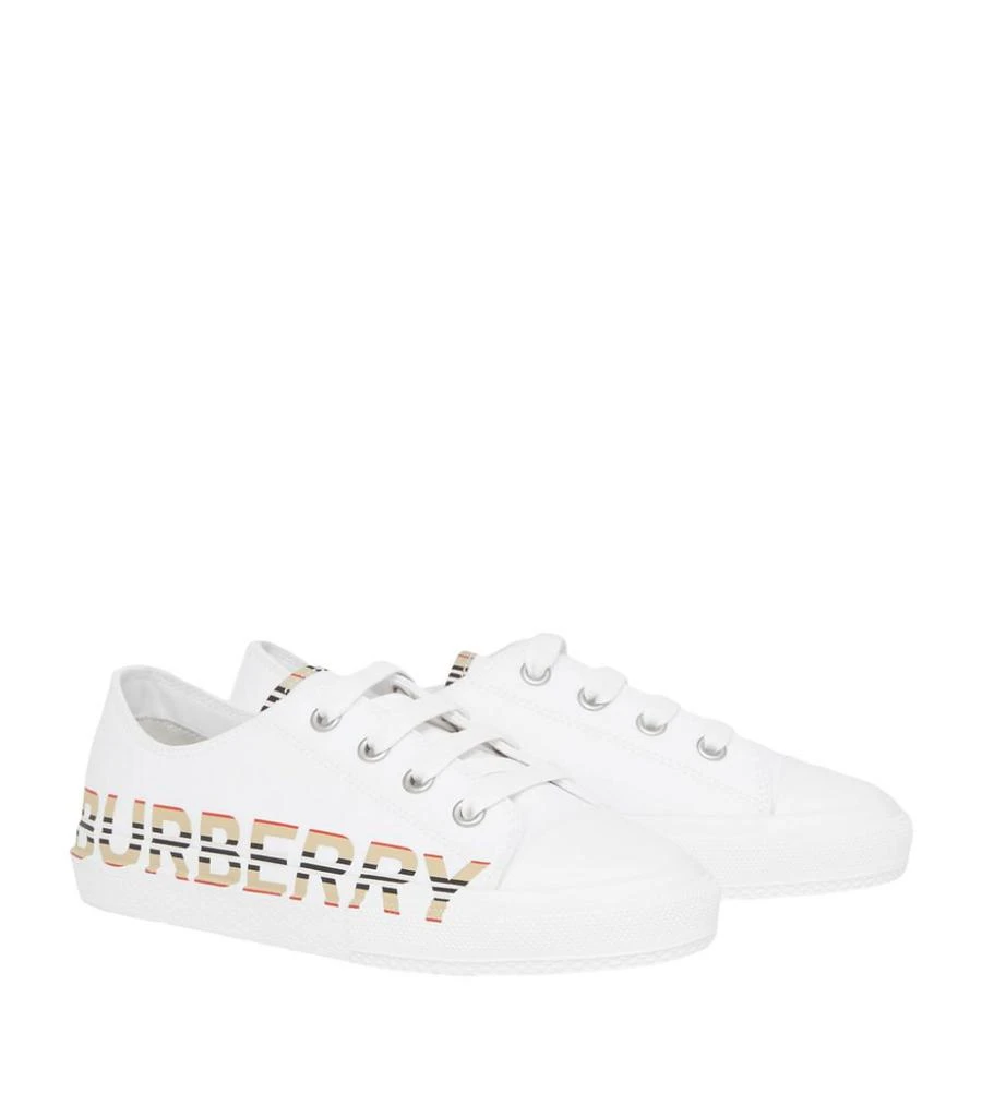 商品Burberry|Icon Stripe Logo Sneakers,价格¥2310,第3张图片详细描述