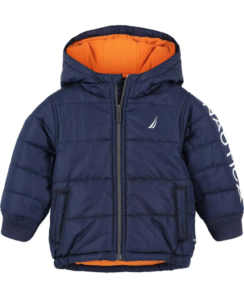 商品Nautica|Nautica Toddler Boys' Bubble Jacket (2T-4T),价格¥241,第2张图片详细描述