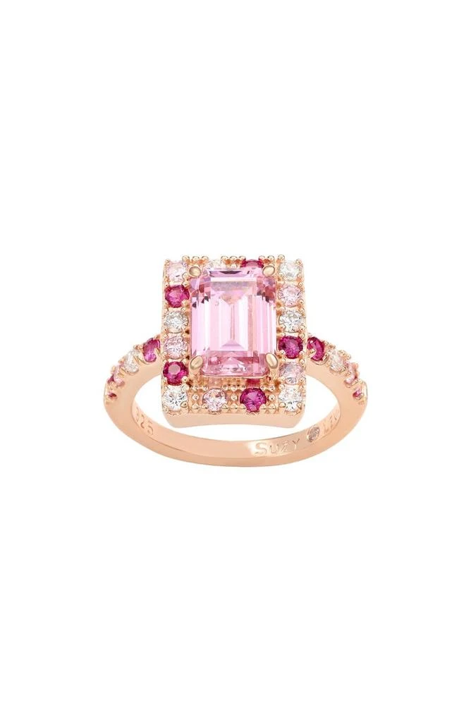 商品Suzy Levian|Mixed Pink Cubic Zirconia Ring,价格¥1342,第5张图片详细描述