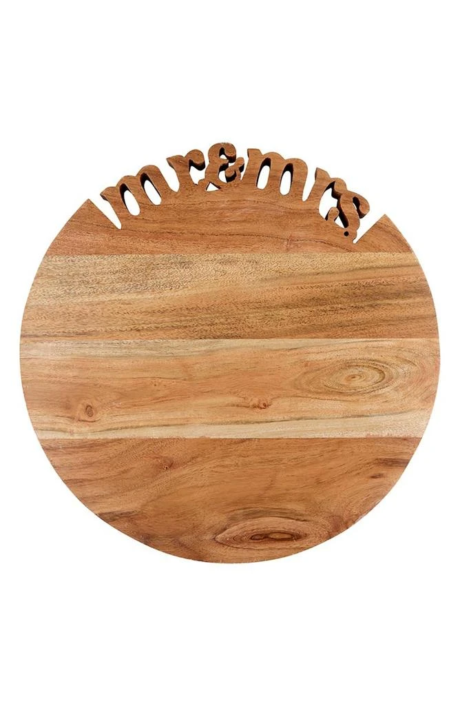 商品CREATIVE BRANDS|Mr & Mrs Wood Serving Tray,价格¥231,第1张图片