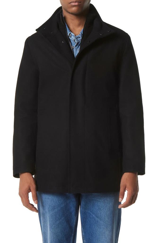 商品Andrew Marc|Coyle Wool Blend Bib Coat,价格¥644,第3张图片详细描述