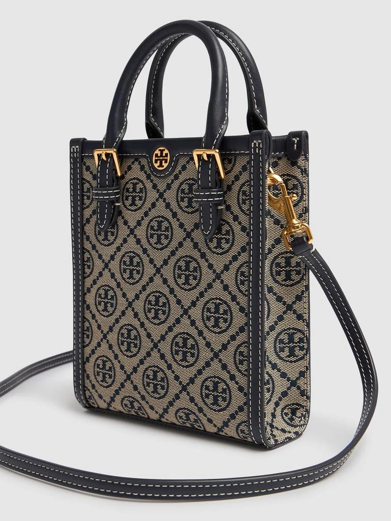 商品Tory Burch|Mini N/s T Monogram Jacquard Bag,价格¥2279,第3张图片详细描述