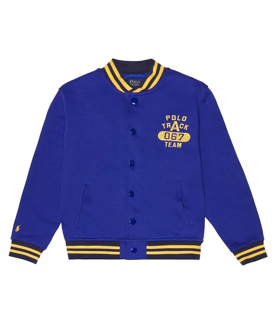 商品Ralph Lauren|Cotton-blend baseball jacket,价格¥673,第1张图片