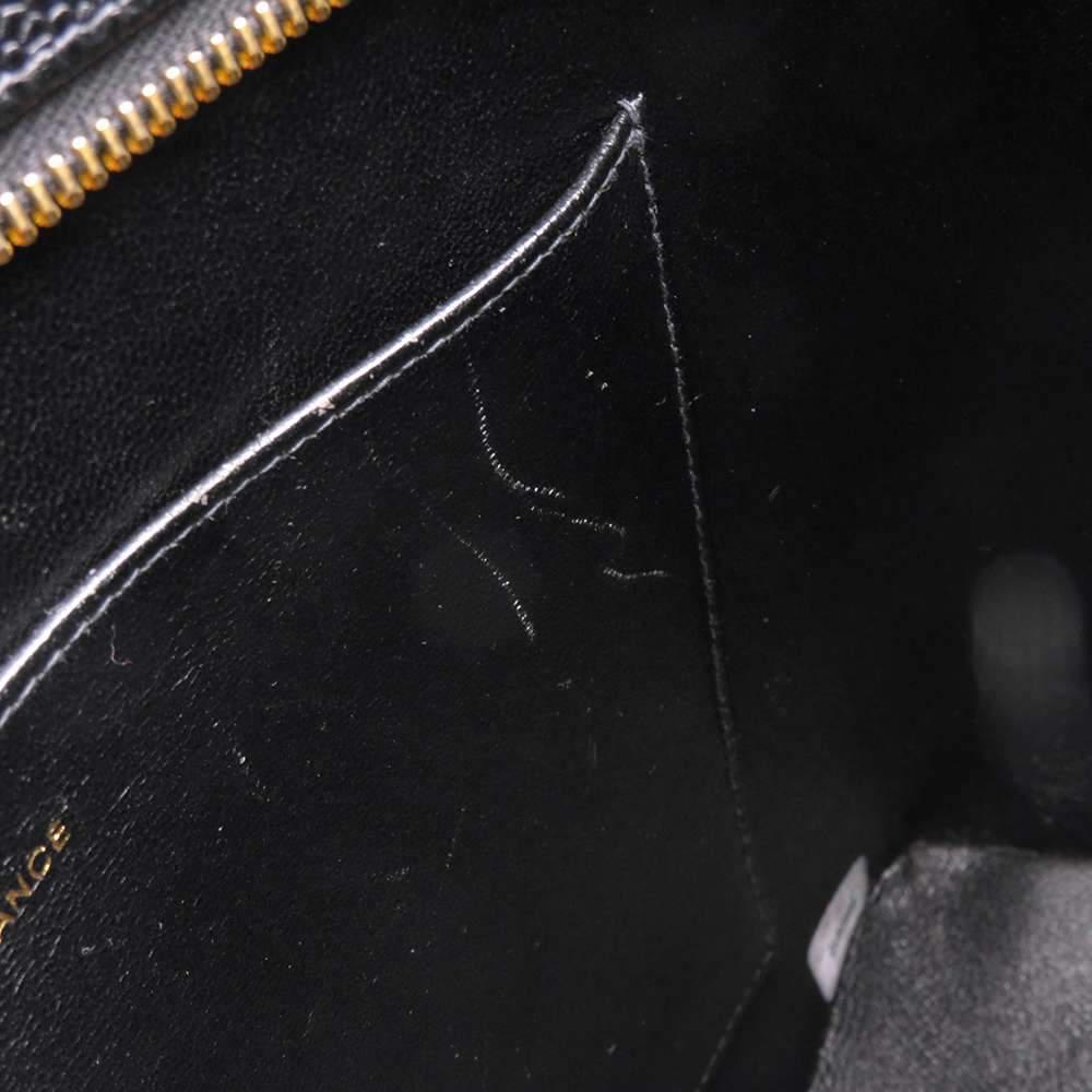 Chanel Black Caviar Leather Medallion Tote bag商品第9张图片规格展示
