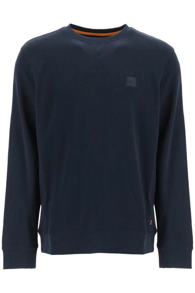 商品Hugo Boss|Boss patch logo sweatshirt,价格¥620,第1张图片