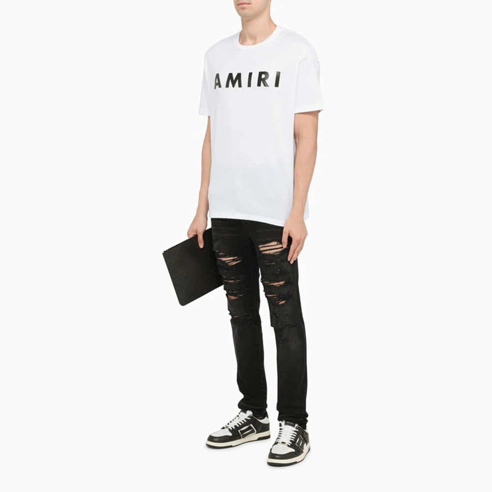 AMIRI 黑色男士牛仔裤 PXMD005-023 商品