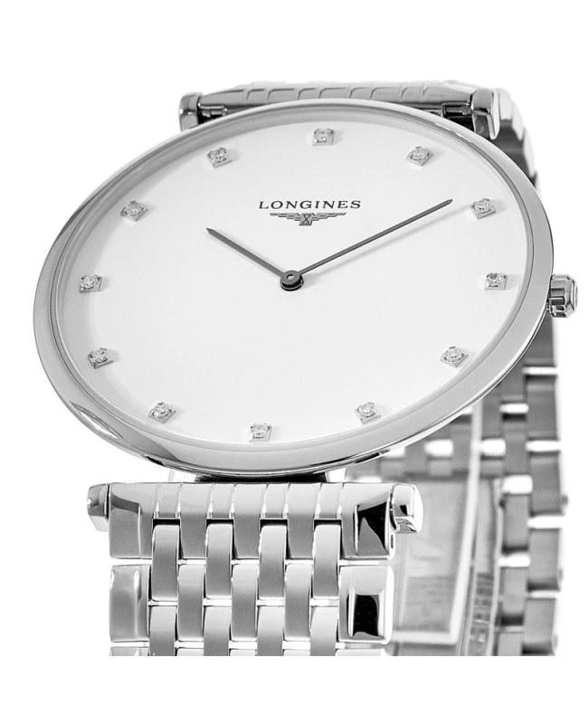商品Longines|Longines La Grande Classique Quartz 37mm White Diamond Dial Steel Women's Watch L4.766.4.17.6,价格¥6373,第2张图片详细描述