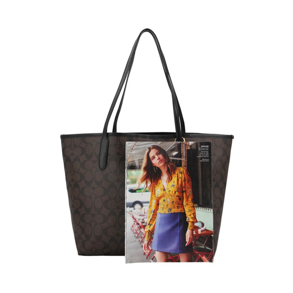 COACH 棕色女士手提包 F5696IMAA8 商品