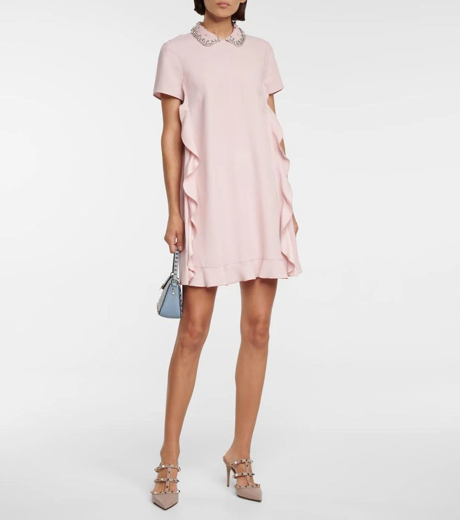 商品RED Valentino|荷叶边饰衬衫式迷你连衣裙,价格¥2223,第2张图片详细描述