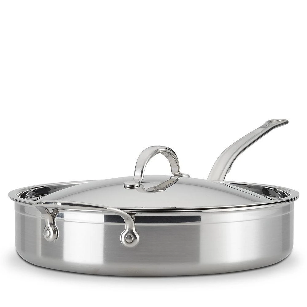 商品Hestan|ProBond® Forged 5-Quart Professional Clad Stainless Steel Sauté Pan with Lid,价格¥2090,第1张图片