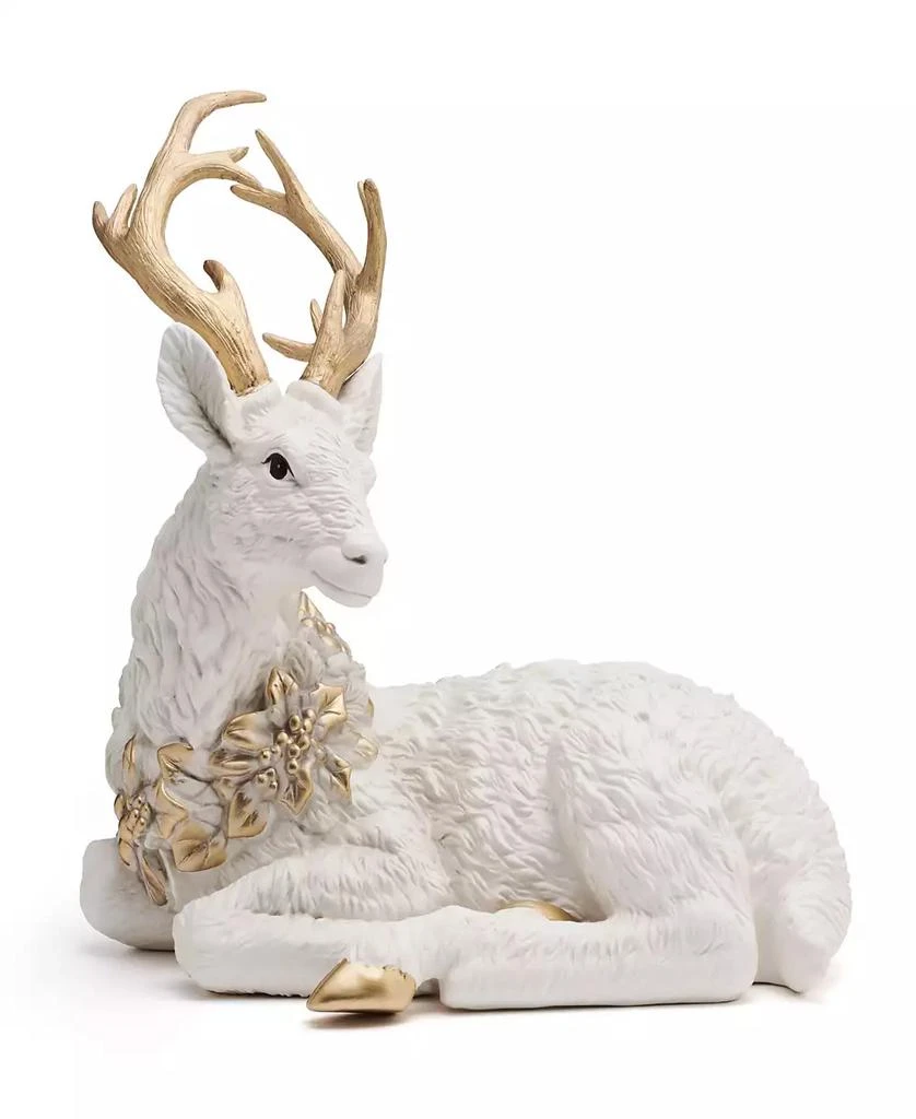 商品Fitz and Floyd|Bonita Resting Deer Figurine, 10.5-inch,价格¥942,第3张图片详细描述