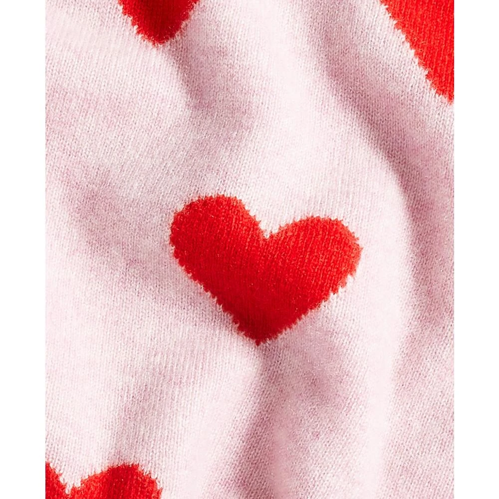 商品Charter Club|Women's Heart Crewneck 100% Cashmere Sweater, Created for Macy's,价格¥1489,第4张图片详细描述