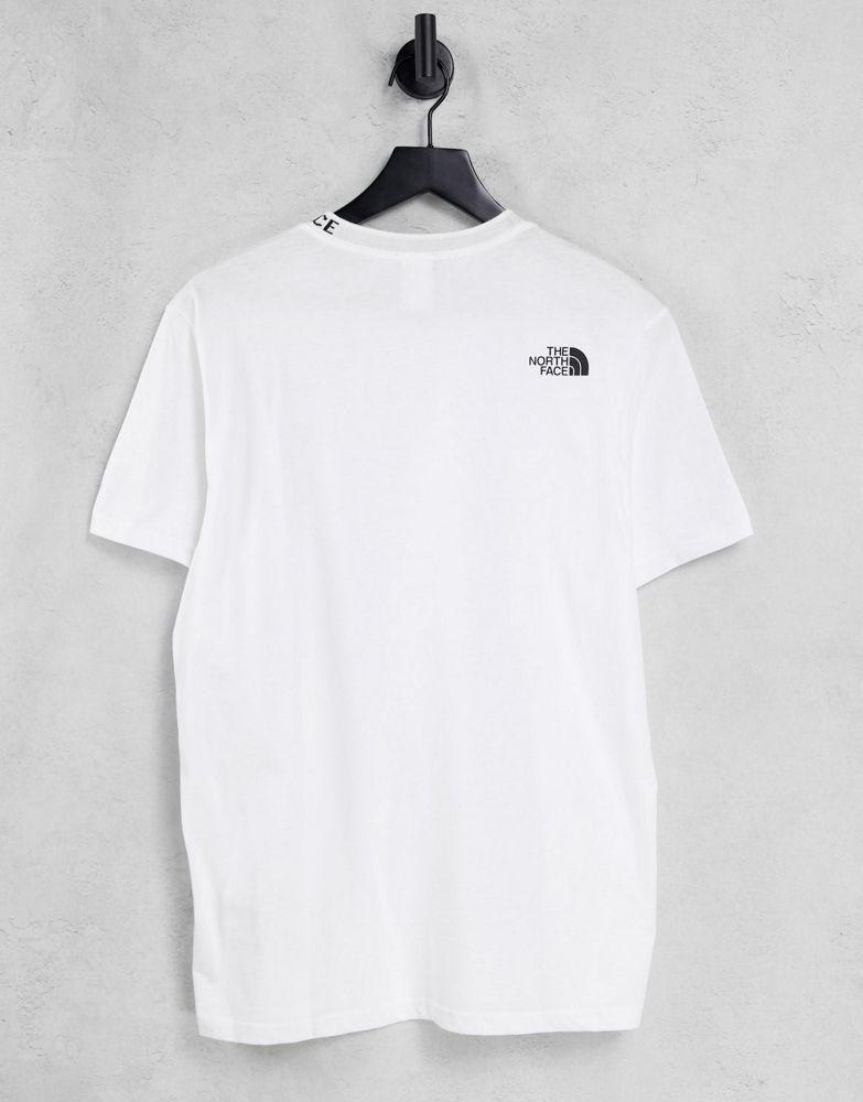 The North Face Zumu t-shirt in white商品第2张图片规格展示