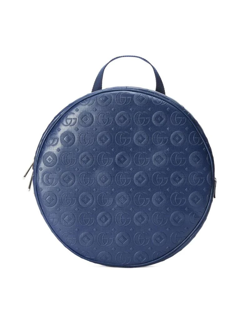 商品Gucci|Double g geometric round backpack,价格¥5384,第1张图片