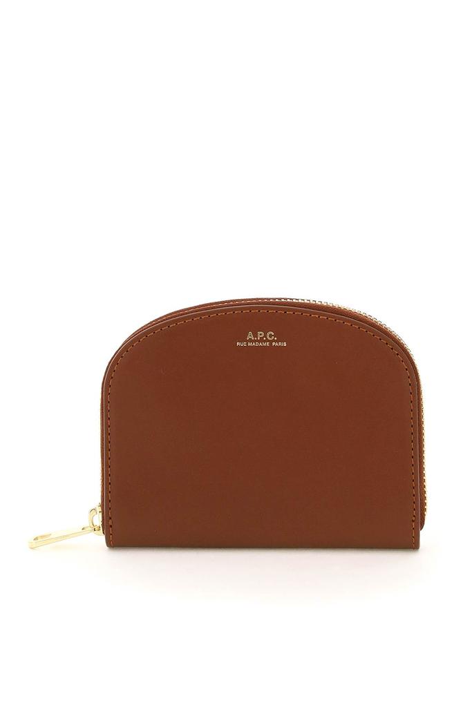 A.P.C. Demi Lune Compact Wallet商品第1张图片规格展示