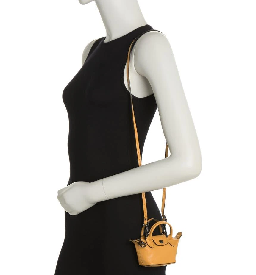 商品Longchamp|Le Pliage Cuir Nano Crossbody Bag,价格¥1342,第2张图片详细描述