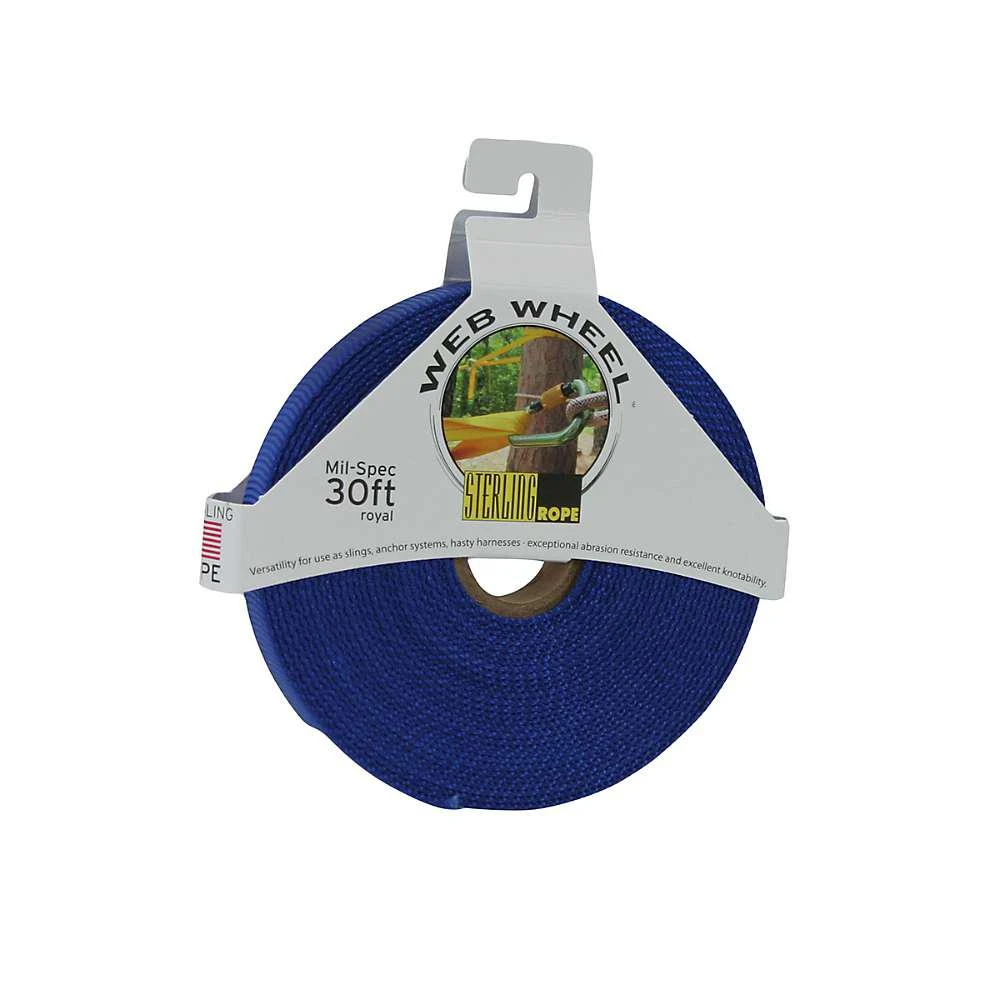 商品Sterling|Sterling Rope Mil Spec 30FT Web Wheel,价格¥166,第1张图片