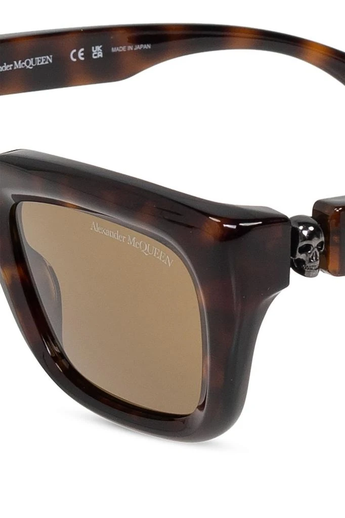 商品Alexander McQueen|Alexander McQueen Eyewear Square Frame Sunglasses,价格¥2697,第3张图片详细描述