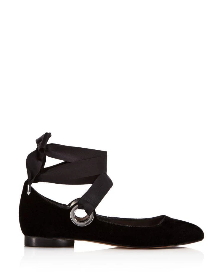 商品Avec Les Filles|Miri Lace Up Ballet Flats ,价格¥465,第2张图片详细描述