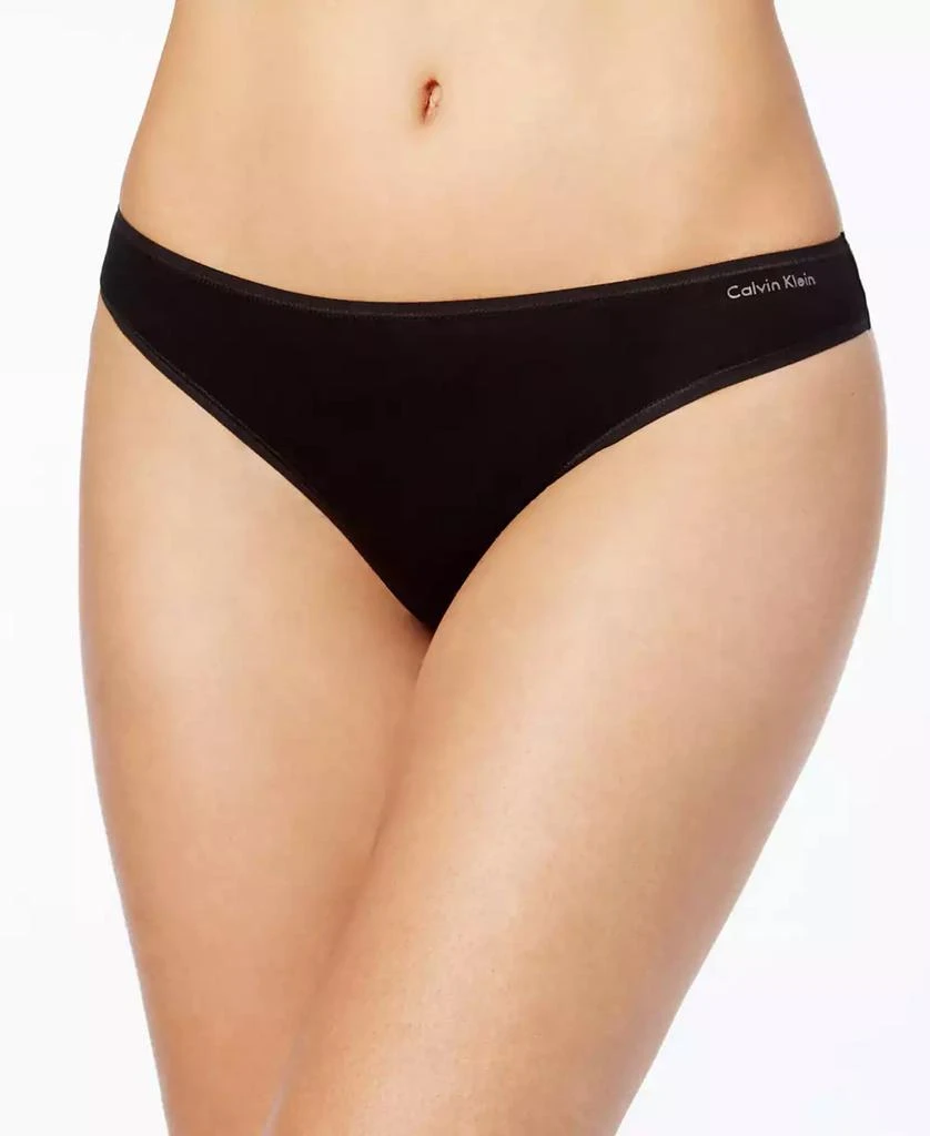 商品Calvin Klein|Cotton Form Thong Underwear QD3643,价格¥52,第1张图片