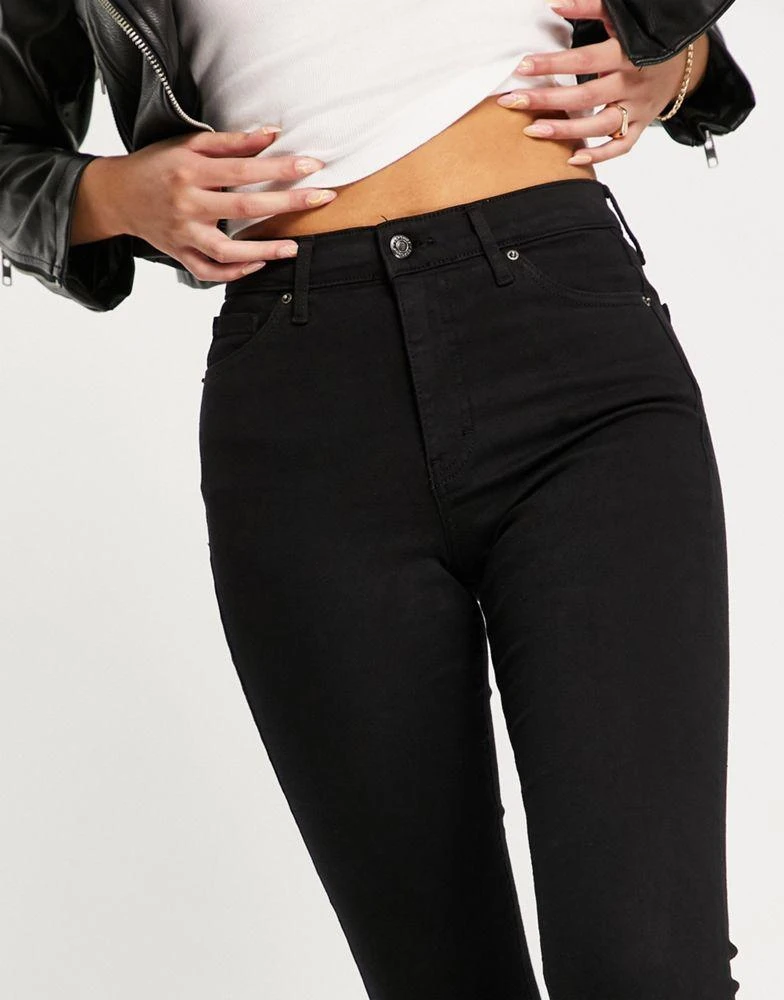 商品Topshop|Topshop Jamie jeans in black,价格¥230,第2张图片详细描述