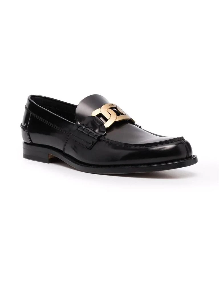 商品Tod's|Tod's Loafers In Black Semi-shiny Leather,价格¥4042,第2张图片详细描述