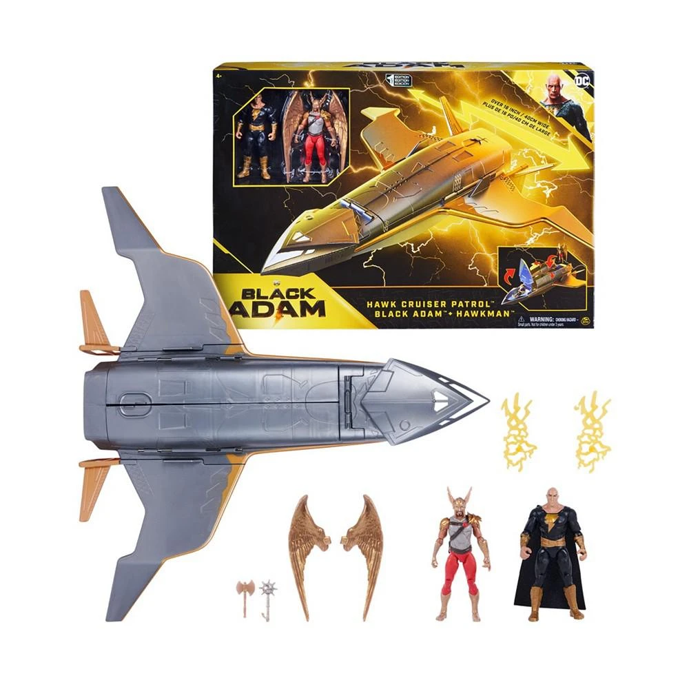 商品Black Adam|4" Hawk Cruiser Action Figure Vehicle,价格¥130,第1张图片