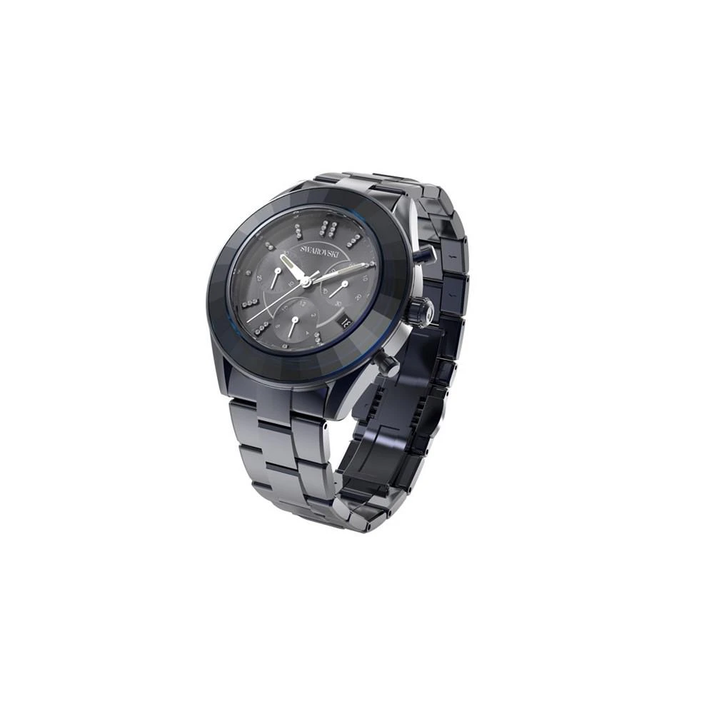 商品Swarovski|Women's Octea Lux Sport Black Physical Vapor Deposition Stainless Steel Bracelet Watch 39mm,价格¥3615,第2张图片详细描述