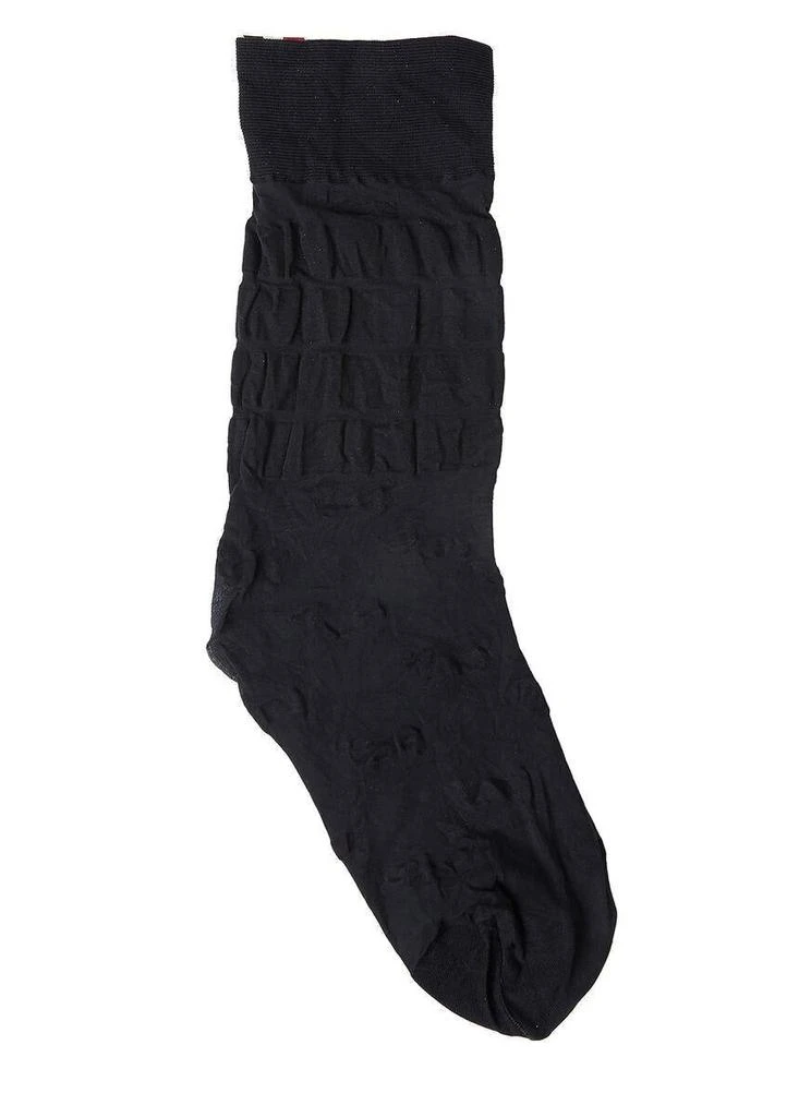 商品Thom Browne|Thom Browne Logo Tag Graphio Motif Socks,价格¥857,第1张图片
