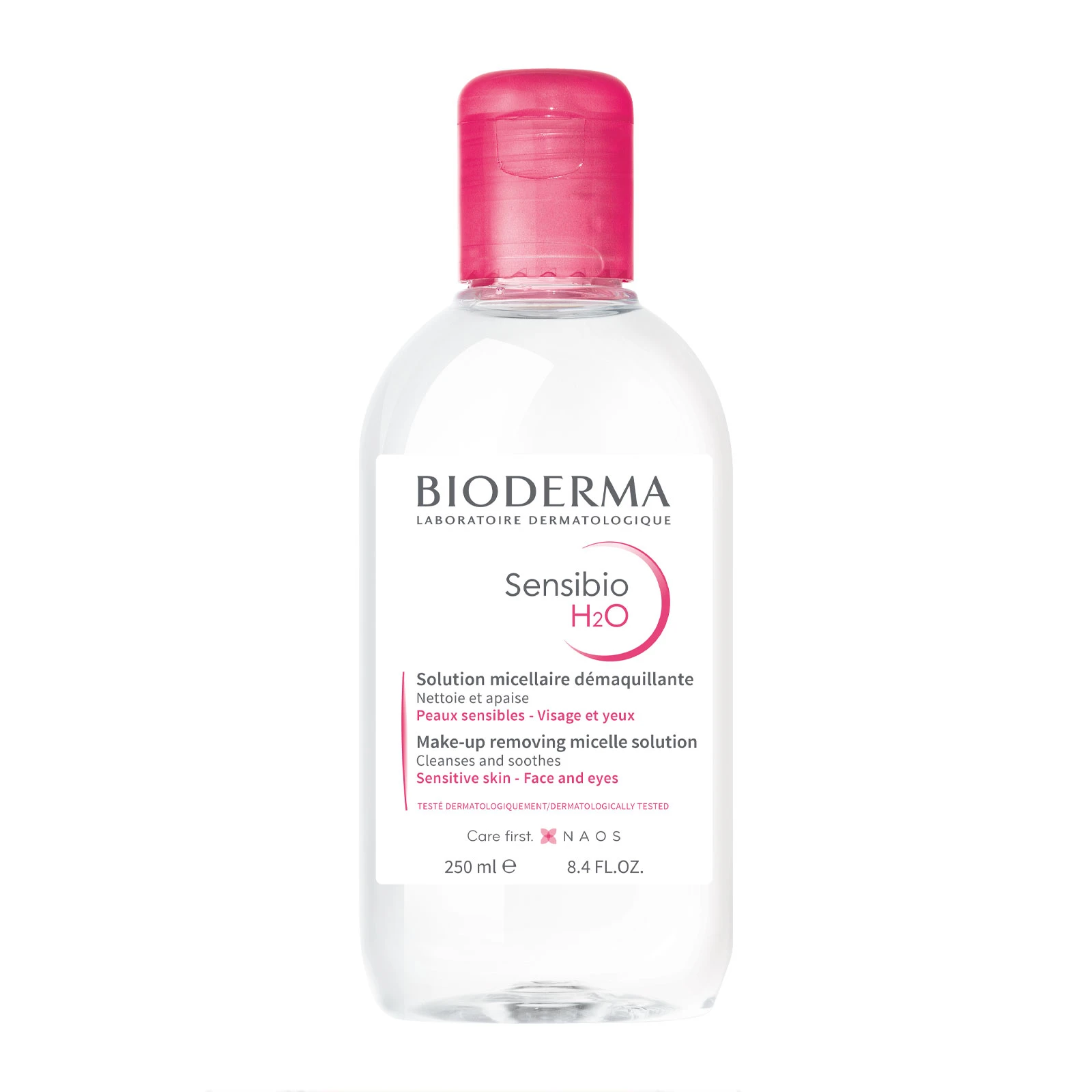 商品Bioderma|BIODERMA 贝德玛 舒妍多效洁肤液/卸妆水 粉水 250ml,价格¥126,第1张图片