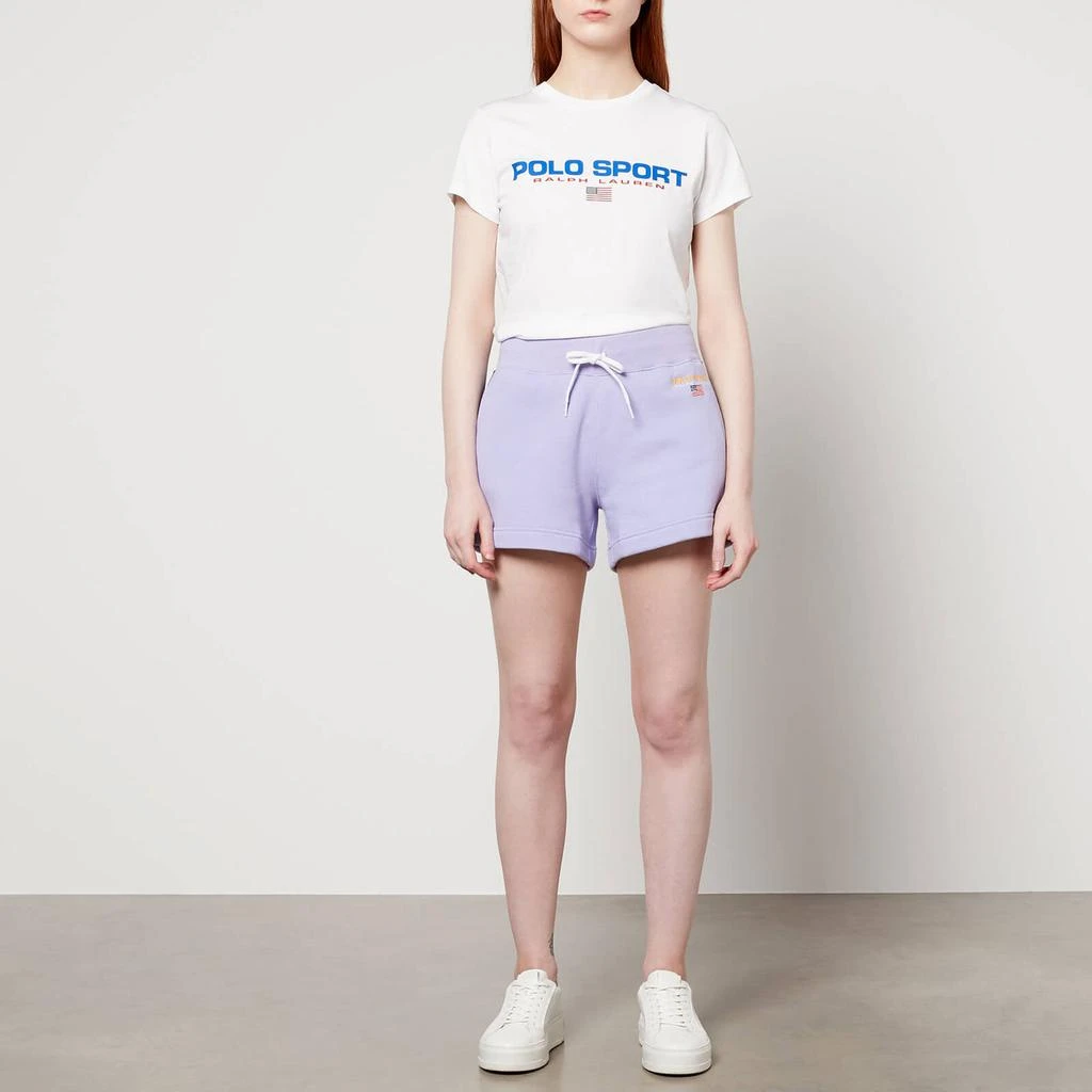 商品Ralph Lauren|Polo Ralph Lauren Women's Polo Sport T-Shirt - White,价格¥262,第3张图片详细描述