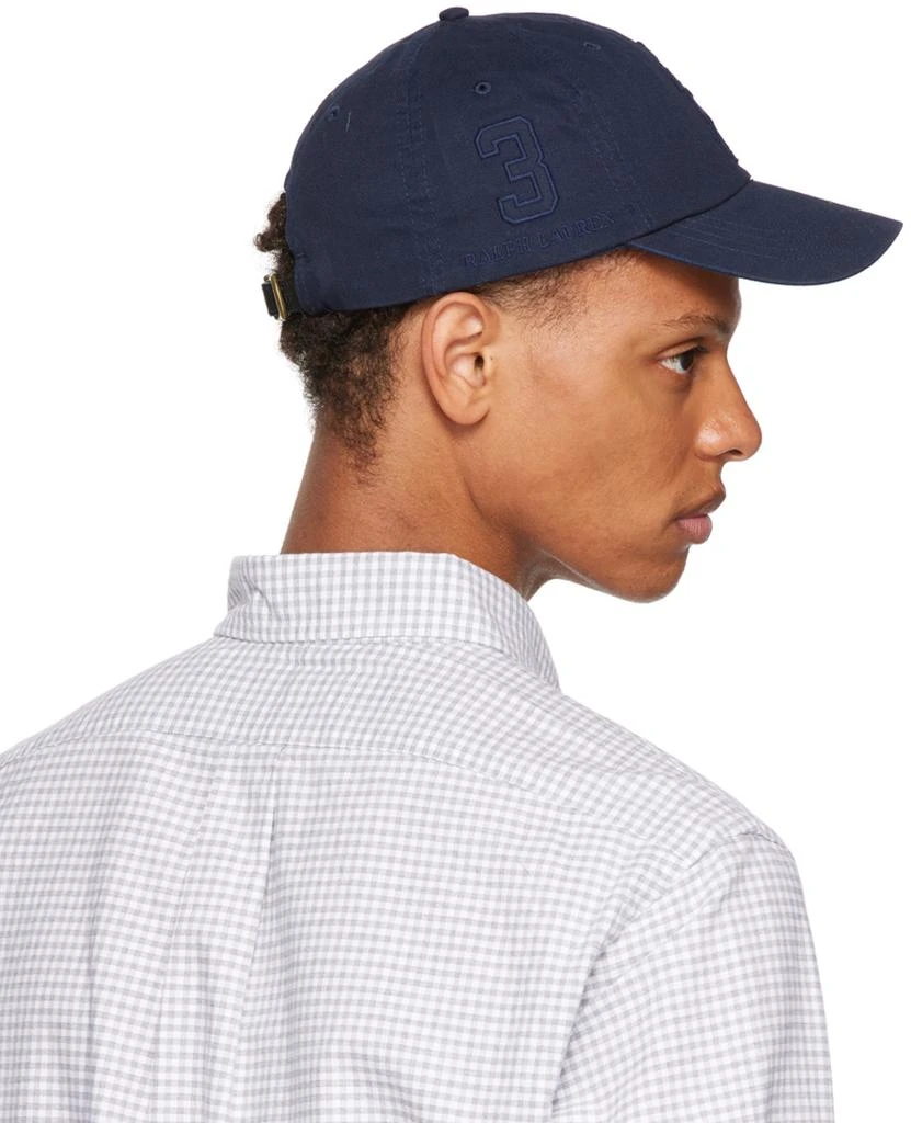 商品Ralph Lauren|Navy Big Pony Chino Ball Cap,价格¥220,第3张图片详细描述