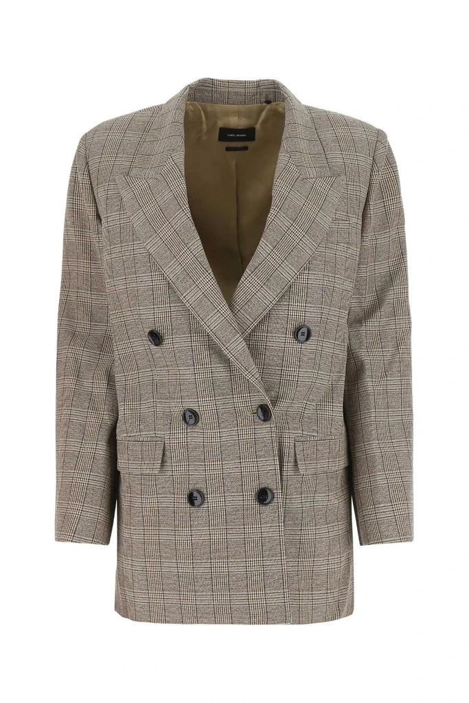 商品Isabel Marant|Isabel Marant Double-Breasted Tailored Blazer,价格¥3530,第1张图片