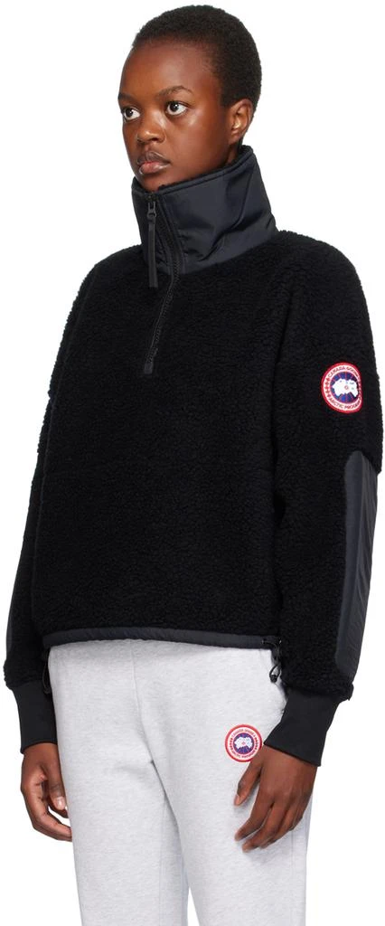 商品Canada Goose|Black Half-Zip Sweatshirt,价格¥3941,第4张图片详细描述