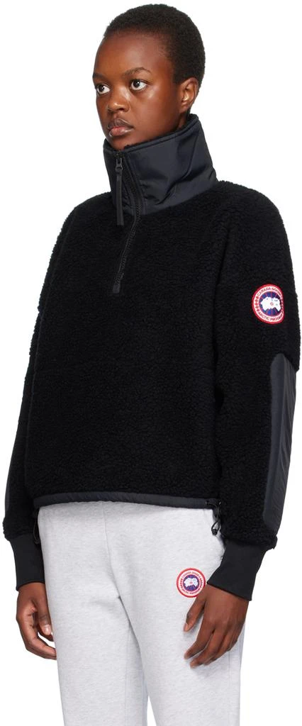 商品Canada Goose|Black Half-Zip Sweatshirt,价格¥4135,第4张图片详细描述